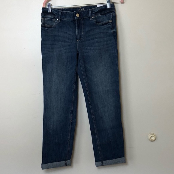 White House Black Market Slim Crop Jeans. Size 4. - Picture 1 of 7